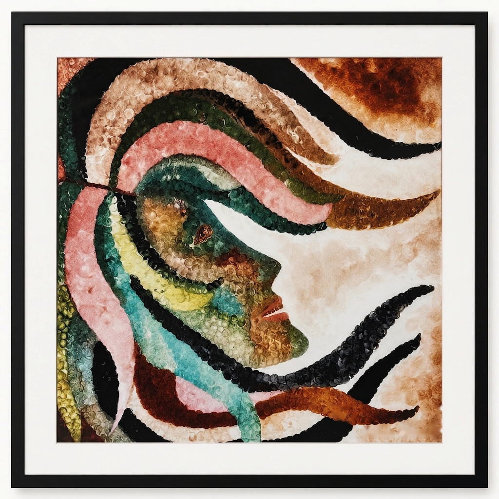 Liberation, framed fine art print by Sanna Strand